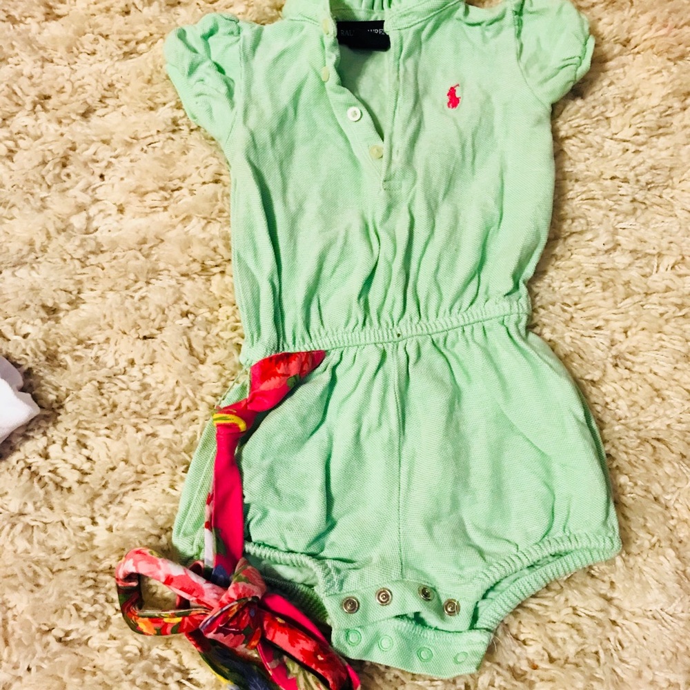 Baby girl romper